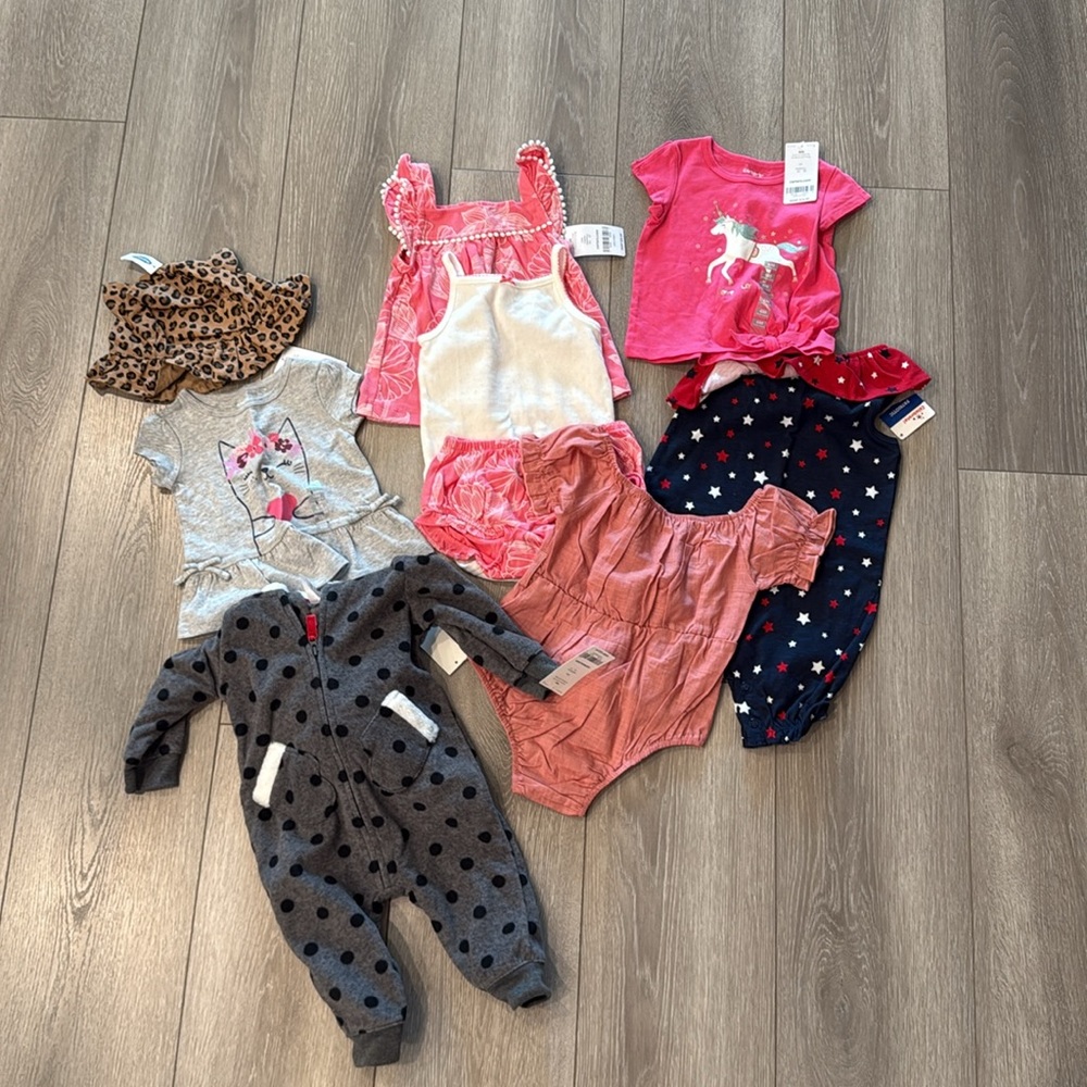 Lot of brand new girl clothes